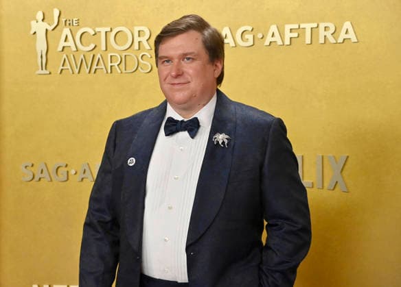 Michael Chernus attends the 32nd annual Actor Awards (formerly the SAG Awards) held at the Shrine Auditorium in Los Angeles on Sunday, March 1, 2026.  LAP20260301640 JIMxRUYMEN