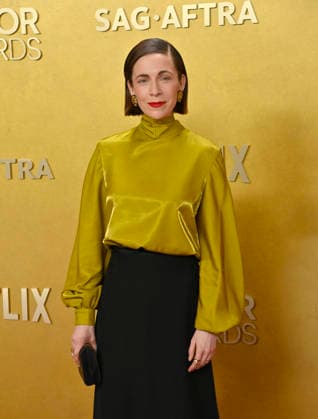 Jen Tullock attends the 32nd annual Actor Awards (formerly the SAG Awards) held at the Shrine Auditorium in Los Angeles on Sunday, March 1, 2026.  LAP20260301643 JIMxRUYMEN