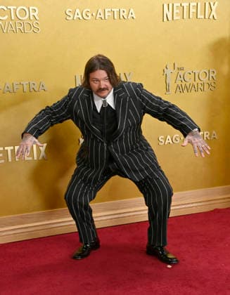 Matty Matheson attends the 32nd annual Actor Awards (formerly the SAG Awards) held at the Shrine Auditorium in Los Angeles on Sunday, March 1, 2026.  LAP20260301650 JIMxRUYMEN