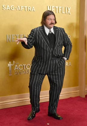 Matty Matheson attends the 32nd annual Actor Awards (formerly the SAG Awards) held at the Shrine Auditorium in Los Angeles on Sunday, March 1, 2026.  LAP20260301651 JIMxRUYMEN