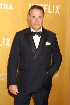 LOS ANGELES, CA - MARCH 1: Andy Garcia at the 32nd Annual Actor Awards Presented by SAG-AFTRA held at the Shrine Auditorium and Expo Hall on March 1, 2026 in Los Angeles, California Copyright: xJeffreyxMayerx