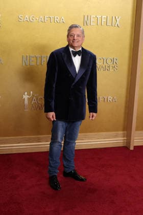 32nd Annual Actor Awards Ted Sarandos at the 32nd Annual Actor Awards presented by SAG-AFTRA (formerly Screen Actors Guild Awards) held at the Shrine Auditorium and Expo Hall on March 1, 2026 in Los Angeles, California, United States., Credit:Xavier Collin Avalon USA, Los Angeles  Copyright: xXavierxCollinx xAvalonx 1079433946