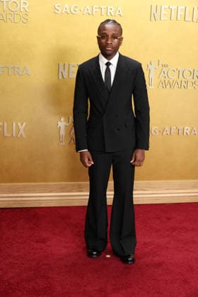 32nd Annual Actor Awards Miles Caton at the 32nd Annual Actor Awards presented by SAG-AFTRA (formerly Screen Actors Guild Awards) held at the Shrine Auditorium and Expo Hall on March 1, 2026 in Los Angeles, California, United States., Credit:Xavier Collin Avalon USA, Los Angeles  Copyright: xXavierxCollinx xAvalonx 1079434088