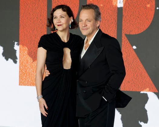 February 26, 2026, London, United Kingdom: Maggie Gyllenhaal and Peter Sarsgaard attend The Bride! Global Premiere at the Cineworld in Leicester Square, London. London United Kingdom - ZUMAs197 20260226_aab_s197_088 Copyright: xCatxMorleyx