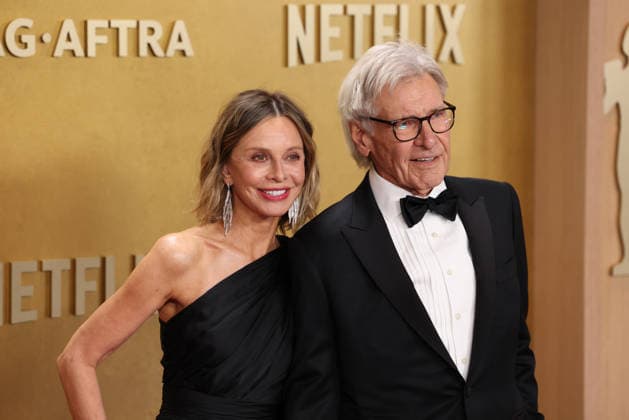 32nd Annual Actor Awards Calista Flockhart and Harrison Ford at the 32nd Annual Actor Awards presented by SAG-AFTRA (formerly Screen Actors Guild Awards) held at the Shrine Auditorium and Expo Hall on March 1, 2026 in Los Angeles, California, United States., Credit:Xavier Collin Avalon USA, Los Angeles  Copyright: xXavierxCollinx xAvalonx 1079438615
