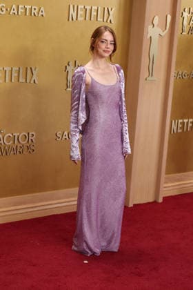 32nd Annual Actor Awards Emma Stone at the 32nd Annual Actor Awards presented by SAG-AFTRA (formerly Screen Actors Guild Awards) held at the Shrine Auditorium and Expo Hall on March 1, 2026 in Los Angeles, California, United States., Credit:Xavier Collin Avalon USA, Los Angeles  Copyright: xXavierxCollinx xAvalonx 1079445277