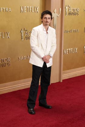 32nd Annual Actor Awards TimothÄ‚e Chalamet at the 32nd Annual Actor Awards presented by SAG-AFTRA (formerly Screen Actors Guild Awards) held at the Shrine Auditorium and Expo Hall on March 1, 2026 in Los Angeles, California, United States., Credit:Xavier Collin Avalon USA, Los Angeles  Copyright: xXavierxCollinx xAvalonx 1079449273