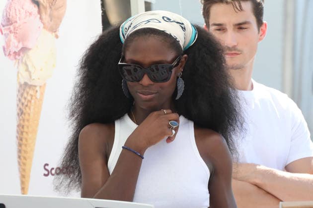 Celebrities enjoy their Sunday shopping at the local Farmers Market Featuring: Jodie Turner Smith Where: Studio City, California, United States When: 01 Mar 2026 Credit: H2Y INSTARimages EDITORIAL USE ONLY. NOT FOR USE BY NEWSPAPERS BASED IN THE UK. Copyright: xx instar55519603