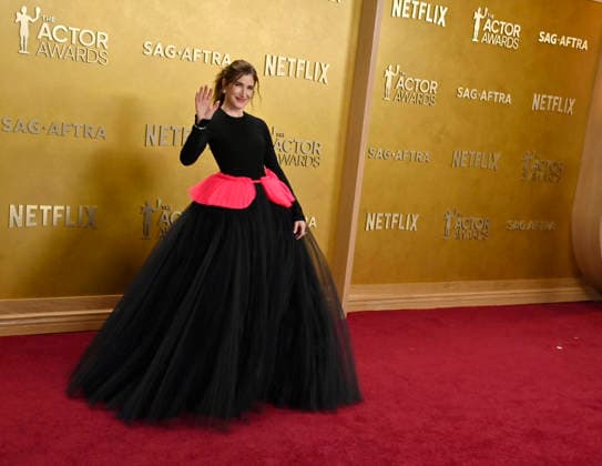 Kathryn Hahn attends the 32nd annual Actor Awards (formerly the SAG Awards) held at the Shrine Auditorium in Los Angeles on Sunday, March 1, 2026.  LAP20260301757 JIMxRUYMEN