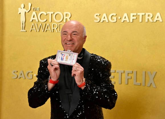 Kevin O Leary attends the 32nd annual Actor Awards (formerly the SAG Awards) held at the Shrine Auditorium in Los Angeles on Sunday, March 1, 2026.  LAP20260301866 JIMxRUYMEN