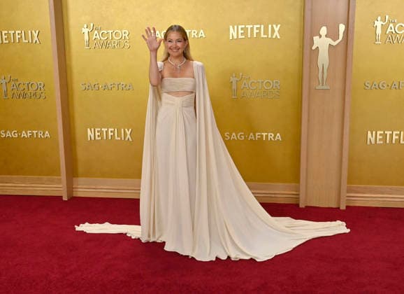 Kate Hudson attends the 32nd annual Actor Awards (formerly the SAG Awards) held at the Shrine Auditorium in Los Angeles on Sunday, March 1, 2026.  LAP20260301917 JIMxRUYMEN
