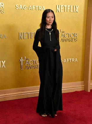 Chloé Zhao attends the 32nd annual Actor Awards (formerly the SAG Awards) held at the Shrine Auditorium in Los Angeles on Sunday, March 1, 2026.  LAP20260301956 JIMxRUYMEN