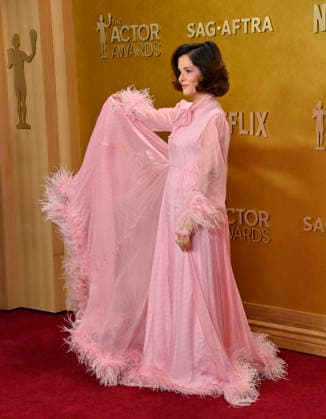 Parker Posey attends the 32nd annual Actor Awards (formerly the SAG Awards) held at the Shrine Auditorium in Los Angeles on Sunday, March 1, 2026.  LAP20260301102 JIMxRUYMEN
