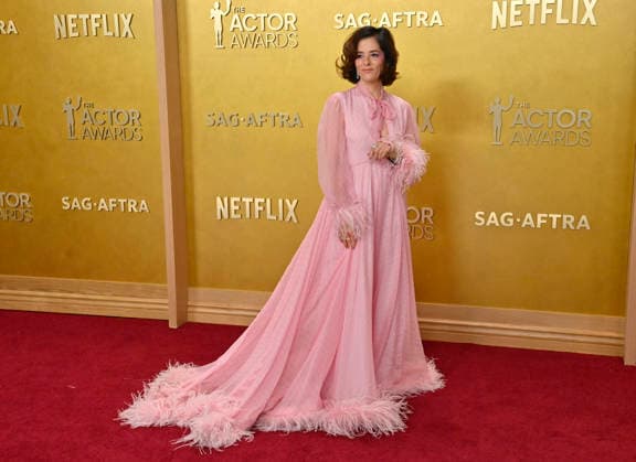 Parker Posey attends the 32nd annual Actor Awards (formerly the SAG Awards) held at the Shrine Auditorium in Los Angeles on Sunday, March 1, 2026.  LAP20260301106 JIMxRUYMEN