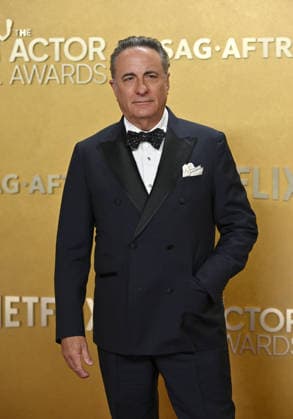Andy García attends the 32nd annual Actor Awards (formerly the SAG Awards) held at the Shrine Auditorium in Los Angeles on Sunday, March 1, 2026.  LAP20260301135 CHRISxCHEW
