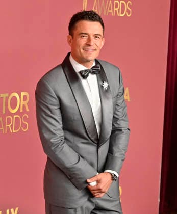 Orlando Bloom appears backstage during the 32nd annual SAG Awards held at the Shrine Auditorium in Los Angeles on Sunday, March 1, 2026.  LAP20260301188 JIMxRUYMEN