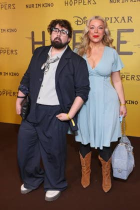 01.03.2026 , Steven Preisner und Caterina Pogorzelski zum exklusiven Special Screening des rasanten Animationsabenteuers Hoppers, Zoopalast, Berlin, Berlin Deutschland, Germany