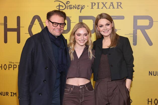 01.03.2026 , Max Giermann, Martina Hill, Alina Khani zum exklusiven Special Screening des rasanten Animationsabenteuers Hoppers, Zoopalast, Berlin, Berlin Deutschland, Germany