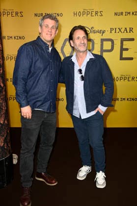 Steffen Groth und Falk-Willy Wild beim Special Screening des Animationsfilms Hoppers im Zoo Palast. Berlin, 01.03.2.2026