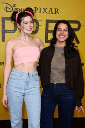Klaudia Giez und Clarissa Correa da Silva beim Special Screening des Animationsfilms Hoppers im Zoo Palast. Berlin, 01.03.2.2026