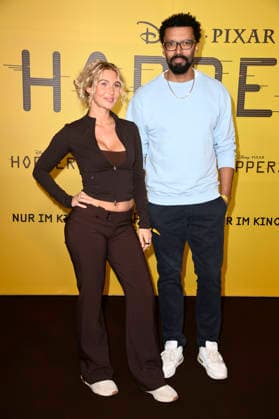 Laura Vetter und Samuel Sibilski beim Special Screening des Animationsfilms Hoppers im Zoo Palast. Berlin, 01.03.2.2026