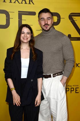 Patricia Strasburger und Sascha Kekez beim Special Screening des Animationsfilms Hoppers im Zoo Palast. Berlin, 01.03.2.2026