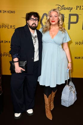 Steven Preisner und Caterina Pogorzelski beim Special Screening des Animationsfilms Hoppers im Zoo Palast. Berlin, 01.03.2.2026