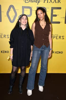 Paula Essam mit Gast beim Special Screening des Animationsfilms Hoppers im Zoo Palast. Berlin, 01.03.2.2026