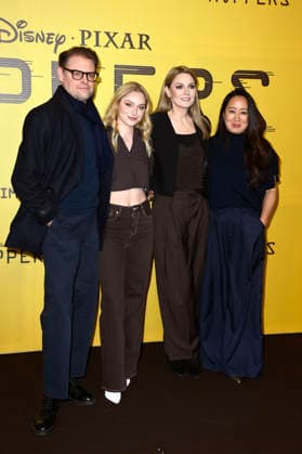 Max Giermann, Alina Khani, Martina Hill und Eun-Kyung Park beim Special Screening des Animationsfilms Hoppers im Zoo Palast. Berlin, 01.03.2.2026
