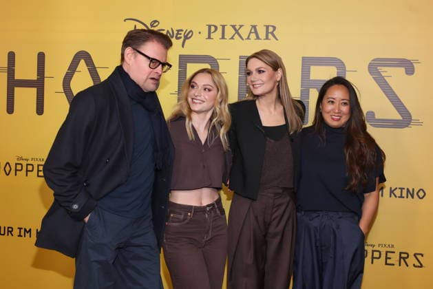 01.03.2026, Max Giermann, Alina Khani, Martina Hill, Eun-Kyung Park zum exklusiven Special Screening des rasanten Animationsabenteuers Hoppers, Zoopalast, Berlin, Berlin Deutschland, Germany