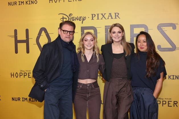 01.03.2026, Max Giermann, Alina Khani, Martina Hill, Eun-Kyung Park zum exklusiven Special Screening des rasanten Animationsabenteuers Hoppers, Zoopalast, Berlin, Berlin Deutschland, Germany