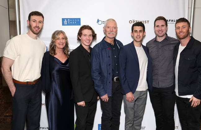 the Special Screening and Q&A for The Optimist Los Angeles CA March 1 2026-: Ryan Levy, Linda Levy, Luke David Blumm, Stephen Lang, Matthew Polera, Daniel Cohen, at the Special Screening and Q&A for The Optimist at the Museum of Tolerance on February 28, 2026 Credit: AdMedia March 1, 2026 Copyright AdMedia Los Angeles CA United States EDITORIAL USE ONLY  Copyright: xx ADx admphotostwo972147