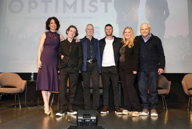 the Special Screening and Q&A for The Optimist Los Angeles CA March 1 2026-: Robin Weigert, Luke David Blumm, Stephen Lang, Daniel Cohen, Jeanine Thomas, Finn Taylor, at the Special Screening and Q&A for The Optimist at the Museum of Tolerance on February 28, 2026 Credit: AdMedia March 1, 2026 Copyright AdMedia Los Angeles CA United States EDITORIAL USE ONLY  Copyright: xx ADx admphotostwo972152