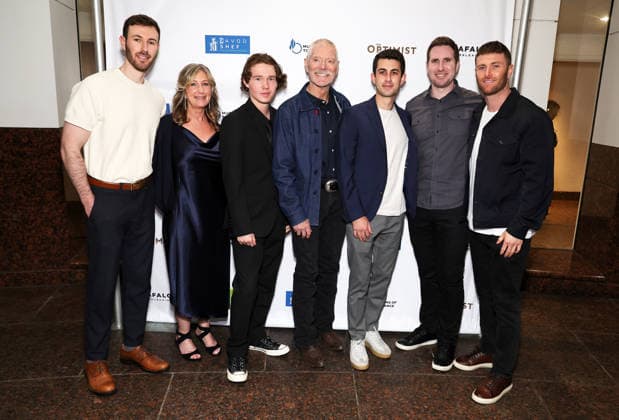 the Special Screening and Q&A for The Optimist Los Angeles CA March 1 2026-: Ryan Levy, Linda Levy, Luke David Blumm, Stephen Lang, Matthew Polera, Daniel Cohen, at the Special Screening and Q&A for The Optimist at the Museum of Tolerance on February 28, 2026 Credit: AdMedia March 1, 2026 Copyright AdMedia Los Angeles CA United States EDITORIAL USE ONLY  Copyright: xx ADx admphotostwo972161