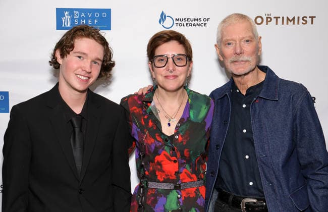 the Special Screening and Q&A for The Optimist Los Angeles CA March 1 2026-: Luke David Blumm, Maggie Whitaker, Stephen Lang, at the Special Screening and Q&A for The Optimist at the Museum of Tolerance on February 28, 2026 Credit: AdMedia March 1, 2026 Copyright AdMedia Los Angeles CA United States EDITORIAL USE ONLY  Copyright: xx ADx admphotostwo972174