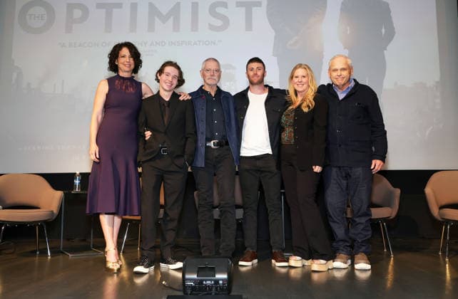 the Special Screening and Q&A for The Optimist Los Angeles CA March 1 2026-: Robin Weigert, Luke David Blumm, Stephen Lang, Daniel Cohen, Jeanine Thomas, Finn Taylor, at the Special Screening and Q&A for The Optimist at the Museum of Tolerance on February 28, 2026 Credit: AdMedia March 1, 2026 Copyright AdMedia Los Angeles CA United States EDITORIAL USE ONLY  Copyright: xx ADx admphotostwo972200
