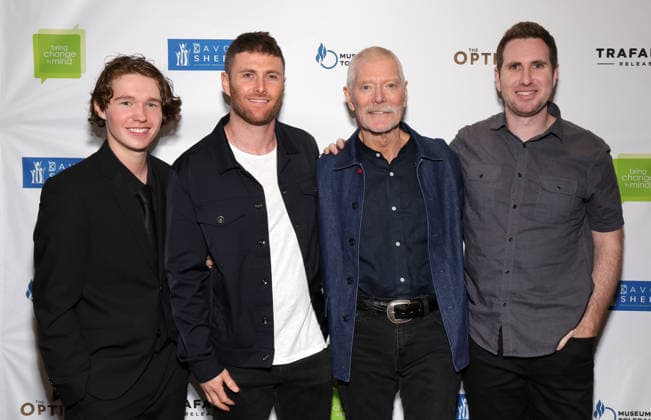 the Special Screening and Q&A for The Optimist Los Angeles CA March 1 2026-: Luke David Blumm, DanielLevy, Stephen Lang, at the Special Screening and Q&A for The Optimist at the Museum of Tolerance on February 28, 2026 Credit: AdMedia March 1, 2026 Copyright AdMedia Los Angeles CA United States EDITORIAL USE ONLY  Copyright: xx ADx admphotostwo972226