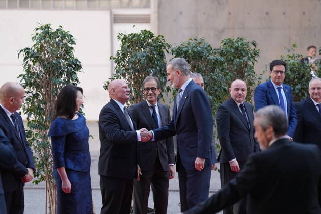 The King inaugurates MWC Barcelona 2026 King Felipe VI d , greets the CEO and executive director of GSMA Ltd , John Hoffman i , during the inauguration of the Mobile World Congress Barcelona 2026, at the Fira de Barcelona, on March 2, 2026, in L Hospitalet de Llobregat, Barcelona, Catalunya Espana The MWC Barcelona 2026, which celebrates its 20th edition in Barcelona between 2 and 5 March, has as its main themes smart grids, digital sovereignty and the redefinition of the operating model 02 MARCH 2026 L Hospitalet de Llobregat, Barce L Hospitalet de Llobregat, Barce Espana Copyright: xDavidxZorrakinox 7330664