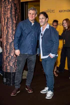 abb Steffen Groth und Falk-Willy Wild auf dem schwarzen Teppich beim Special Screening von Hoppers im Zoo Palast Berlin Sonntag 01.03.2026 in Berlin Berlin Deutschland
