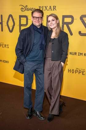 abb Max Giermann und Martina Hill auf dem schwarzen Teppich beim Special Screening von Hoppers im Zoo Palast Berlin Sonntag 01.03.2026 in Berlin Berlin Deutschland