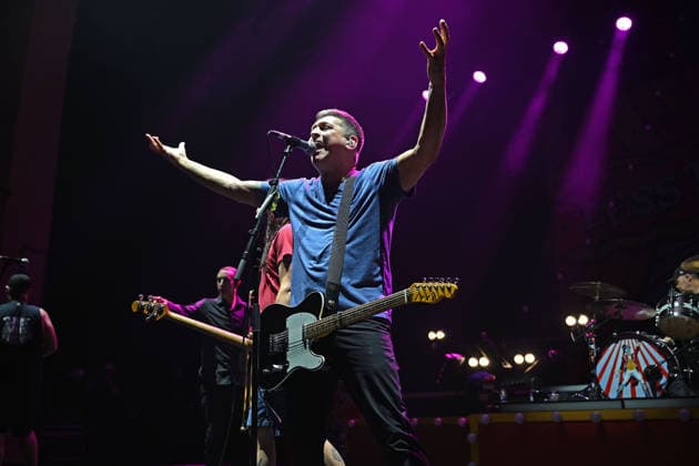 Less Than Jake performing at Brixton Academy LONDON, ENGLAND - MARCH 01: Chris DeMakes of ˜Less Than Jake™ performing at Brixton Academy on March 01, 2026 in London, England. CAP MAR MAR Great Britain Copyright: xMartinxHarris CapitalxPicturesx