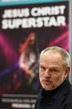 Pressekonferenz Domstufenfestspiel Jesus Christ Superstar 02.03.2026, Erfurt, Sparkassen-Finanzzentrum, Rotunde, Pressekonferenz zu den Domstufenfestspielen 2026 - Rock-Musical Jesus Christ Superstar von Andrew Lloyd Webber und Tim Rice im Bild: Peter Lund (Regie)