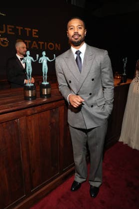 LOS ANGELES, CA - MARCH 1: Michael B. Jordan at the 2026 Screen Actors Guild Awards After Party at the Shrine Auditorium in Los Angeles, California on March 1, 2026. Copyright: xWalikxGoshornx