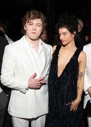 LOS ANGELES, CA - MARCH 1: Christian Convery and Odessa A zion at the 2026 Screen Actors Guild Awards After Party at the Shrine Auditorium in Los Angeles, California on March 1, 2026. Copyright: xWalikxGoshornx