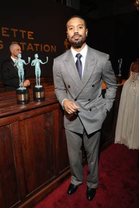 LOS ANGELES, CA - MARCH 1: Michael B. Jordan at the 2026 Screen Actors Guild Awards After Party at the Shrine Auditorium in Los Angeles, California on March 1, 2026. Copyright: xWalikxGoshornx