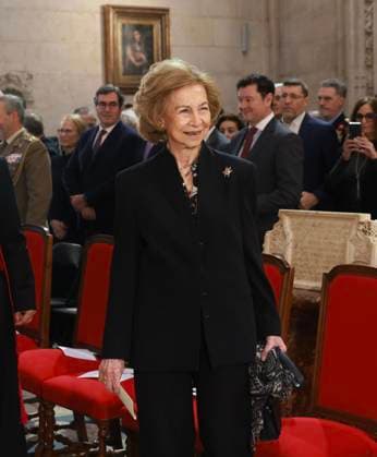 02-03-2026 Burgos Queen Sofia during the opening of the exhibition Picasso. Biblical Roots, displayed from 3 March to 29 June 2026 in the Beato Valentin Palencia Hall of Burgos Cathedral in Burgos, Castilla y Leon. Â  Copyright: xPPEx