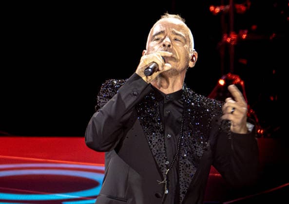 02.03.2026, xlakx, Entertainment, Eros Ramazzotti - Una Storia Importante - World Tour v.l.Eros Ramazzotti auf seiner World Tour Una Storia Importante in der Uber Arena Berlin. Berlin