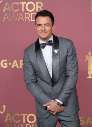 LOS ANGELES, USA March 01, 2026 Orlando Bloom at the 32nd Annual Actor Awards at the Shrine Auditorium Picture Paul Smith Featureflash 453660 2026 03 01 CA Los Angeles  Copyright: xPaulxSmithx xFeaturesxFlashx xStarfacex STAR_453660_048