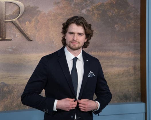 Charles Vandervaart arrives on the red carpet at the premiere of Starz Outlander Season 8 at Alice Tully Hall on March 2, 2026 in New York City.  NYP20260302505 SERENAxXUxNING