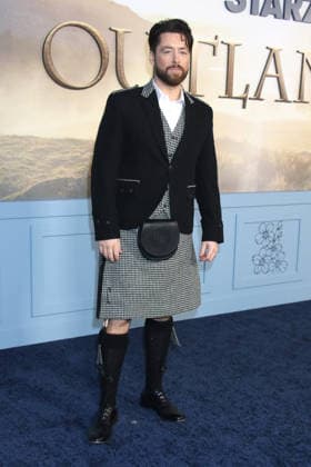 NEW YORK, NY - MARCH 2: Richard Rankin at the Starz Outlander season 8 premiere at Alice Tully Hall on March 02, 2026 in New York City. Copyright: xRWx